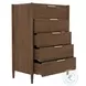 Sinclair Walnut Youth Panel Bedroom Set