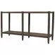 Sinclair Walnut Rectangular Console Table