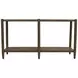 Sinclair Walnut Rectangular Console Table