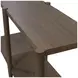 Sinclair Walnut Rectangular Console Table