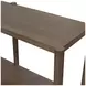 Sinclair Walnut Rectangular Console Table