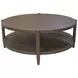 Sinclair Walnut Round Coffee Table