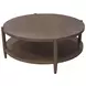 Sinclair Walnut Round Coffee Table
