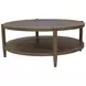 Sinclair Walnut Round Coffee Table