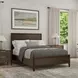 Sinclair Walnut Youth Panel Bedroom Set
