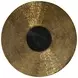 Alto Black Nickel and Antique Brass Accent Table