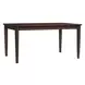 West End Saddle Brown Extendable Square Dining Room Set