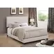 Boyd Ivory Upholstered Full Panel Bed