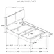 Boyd Ivory Upholstered Full Panel Bed