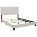 Boyd Ivory California King Upholstered Panel Bed with Nailhead Trim