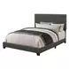 Boyd Charcoal Upholstered Full Panel Bed