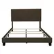 Boyd Charcoal Upholstered Queen Panel Bed