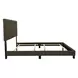 Boyd Charcoal Upholstered Queen Panel Bed