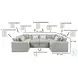 Nolte Pebble Sectional
