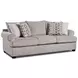 Nolte Pebble Taupe 96" Sofa