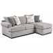 Kittery Pewter Gray 96"Sofa