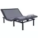 Clara Gray and Black California King Adjustable Bed