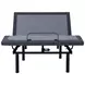 Clara Gray and Black California King Adjustable Bed