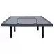 Clara Gray and Black California King Adjustable Bed
