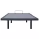 Clara Grey Fabric Queen Adjustable Bed Base