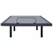 Negan Grey Fabric King Adjustable Bed Base