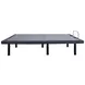 Negan Black and Gray California King Adjustable Bed with USB Charging