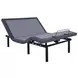 Negan Grey Fabric Twin Xl Adjustable Bed Base