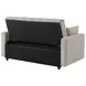 Portland Latte Boucle Sleeper 60" Sofa Bed