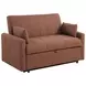 Portland Copper Boucle Sleeper 60" Sofa Bed