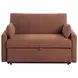 Portland Copper Boucle Sleeper 60" Sofa Bed