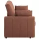 Portland Copper Boucle Sleeper 60" Sofa Bed