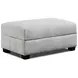 Premier Taupe Performance Fabric Upholstered Rectangular Storage Ottoman