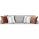 Maclean Taupe 93" Sofa