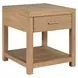 Corso Natural and Concrete Rectangular Occasional Table Set