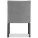 Menton Gray Arm Chair Set of 2