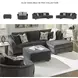 Biddeford Shadow Oversized Accent Ottoman