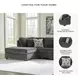 Biddeford Shadow 2 Piece LAF Chaise Sectional