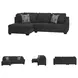 Biddeford Shadow 2 Piece LAF Chaise Sectional