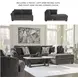 Biddeford Shadow 2 Piece RAF Chaise Sectional