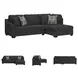 Biddeford Shadow 2 Piece RAF Chaise Sectional