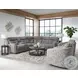 Point Break Telluride Stone Triple Power Reclining RAF Sectional