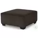 Landsings Chocolate Oversized Accent Ottoman