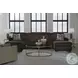 Landsings Chocolate 3 Piece Modular Sectional with Double Chaise