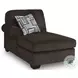 Landsings Chocolate 3 Piece Modular Sectional with Double Chaise