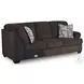 Landsings Chocolate 3 Piece Modular Sectional with LAF Chaise
