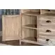 Hearthwood Haven Brown 2 Door 114" Entertainment Wall