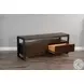 Ember Grace Dark Brown 64" TV Console