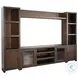 Havenstead Dark Brown 112" Entertainment Wall
