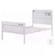 Cargo White Twin Panel Bed