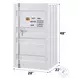 Cargo White Chest with Door and Shelves